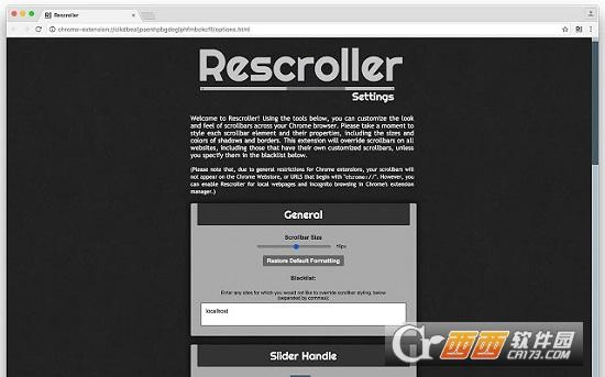Rescroller,滚动条,扩展.