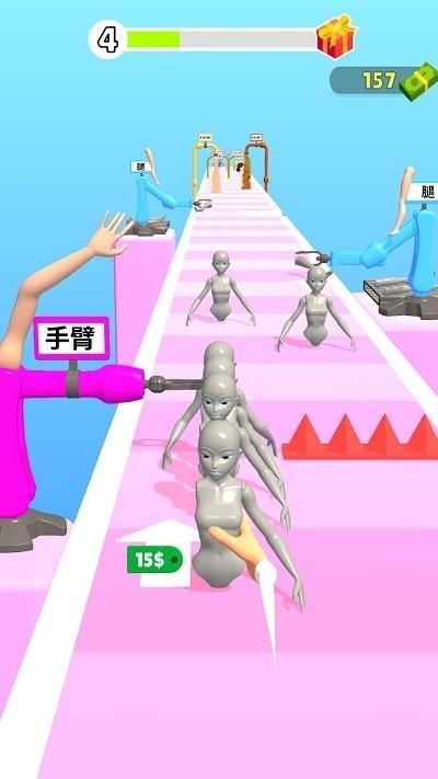女生往前冲手机版下载,女生往前冲,跑酷游戏